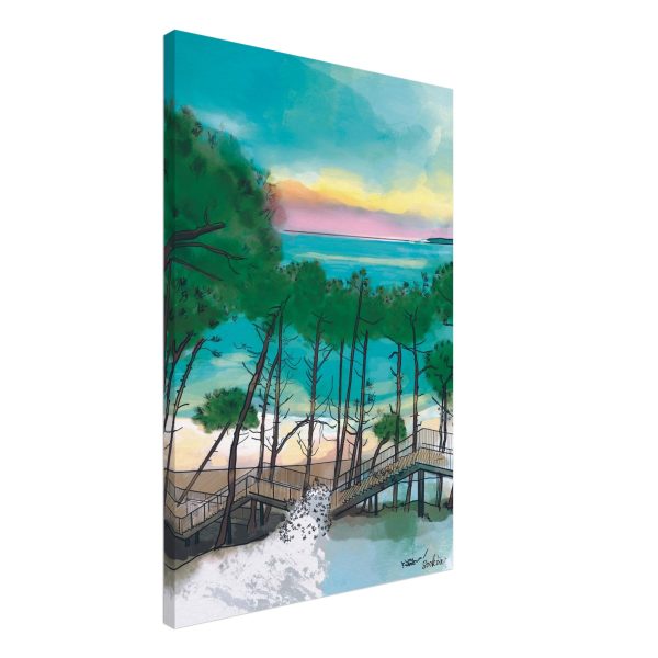 Toile - Bassin Arcachon - Collection 2025 - Sookoa Gallery